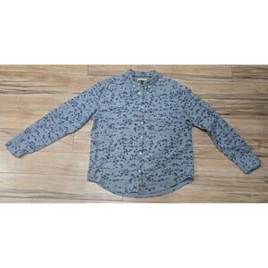 PRINCE‎ FOX Mens XL Button Down Shirt Long Sleeve Landscape Print Casual